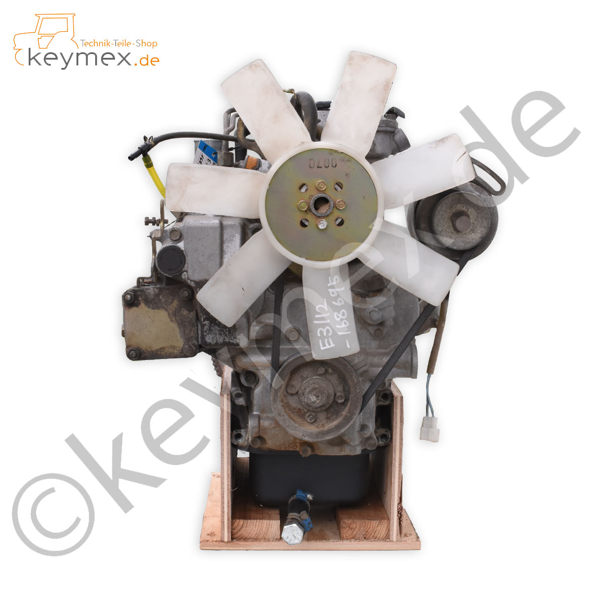Dieselmotor Iseki E3112 mit Ladespule gebraucht-image