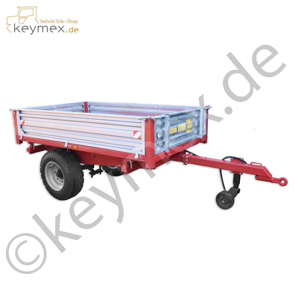 3-Seiten-Hydraulik-Kippanhänger DKMAGRI HT30-image