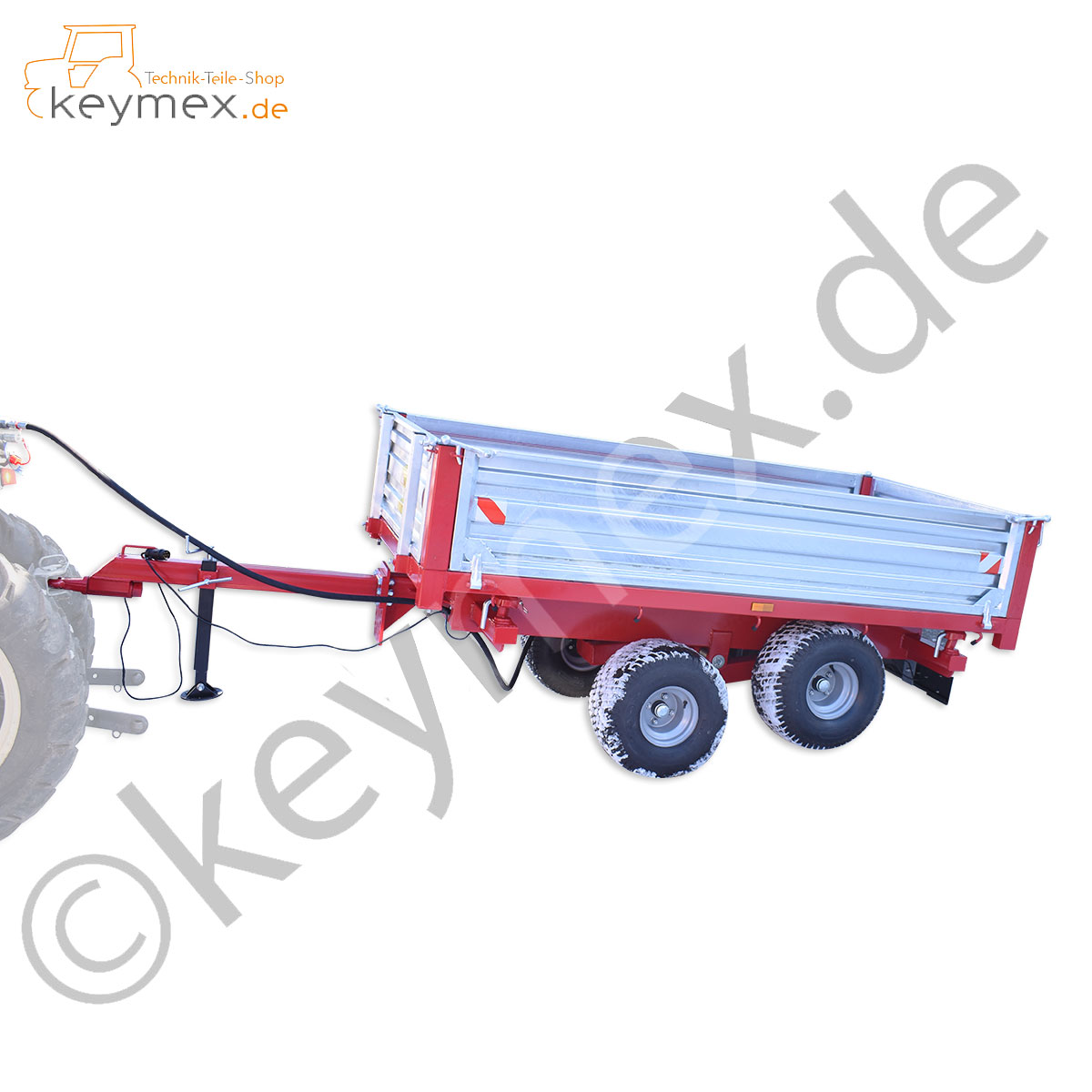 3-Seiten-Hydraulik-Kippanhänger DKMAGRI RM 120 Tandem-image