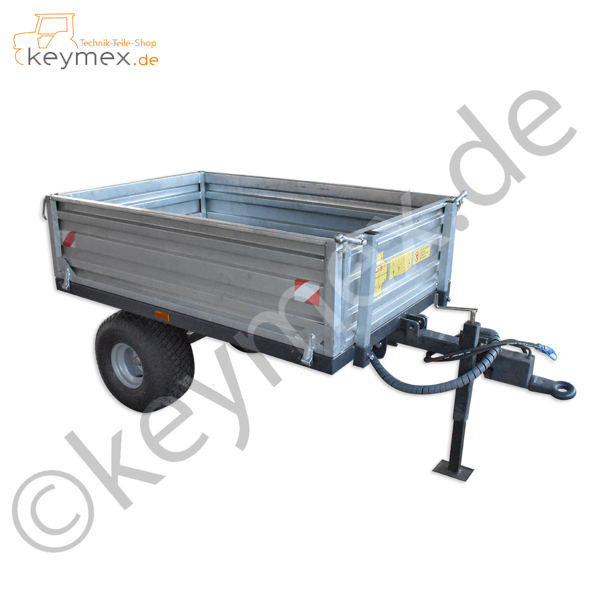 Heckhydraulik-Kippanhänger DKMAGRI HHK-T1-image