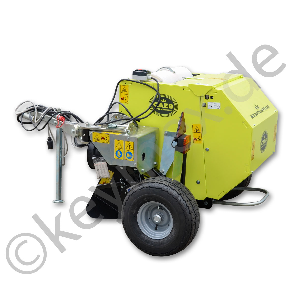 Mini-Rundballenpresse CAEB Mountainpress 550 TPL inkl. Zentralschmierung, Modell 2024-image
