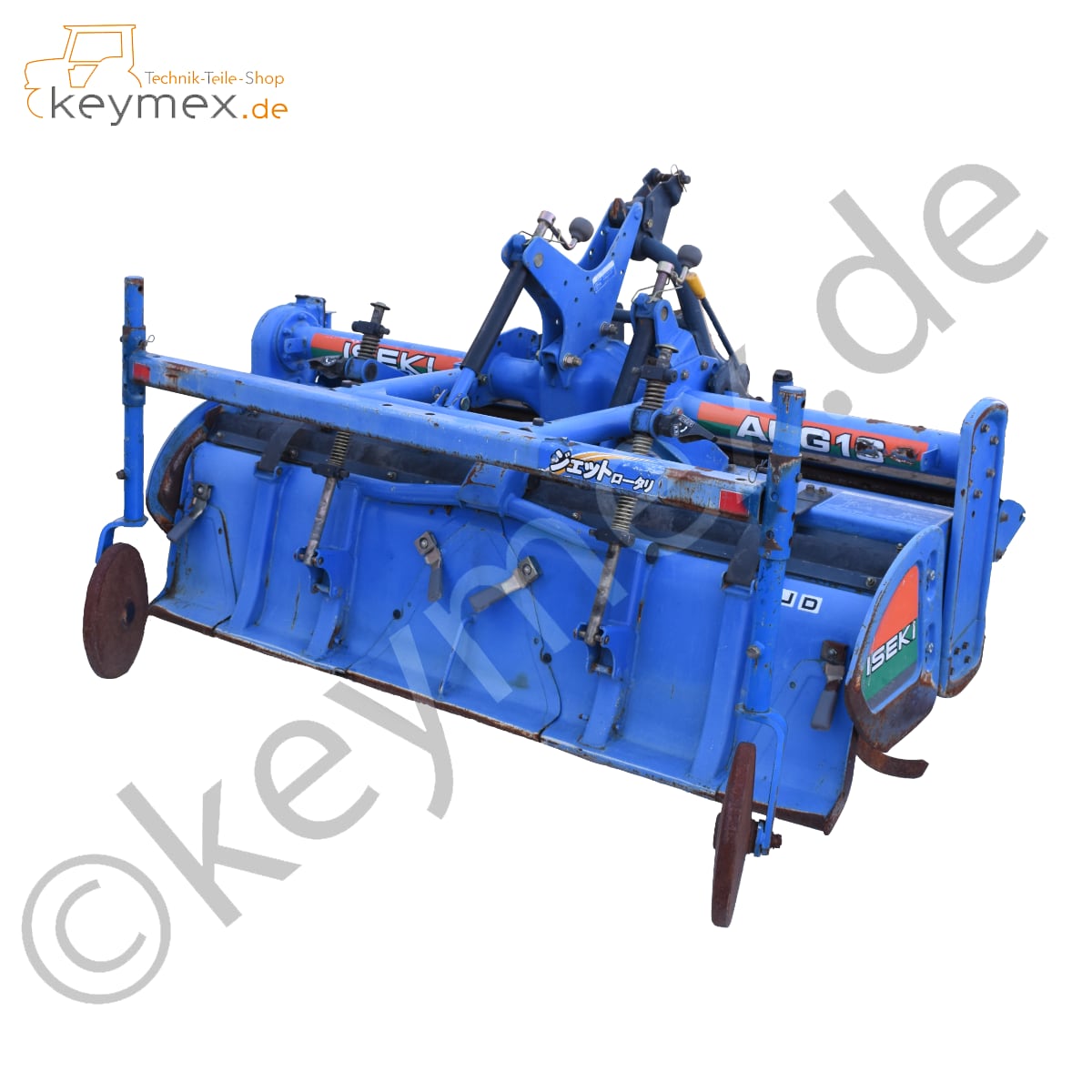 Bodenfräse Iseki ARG 16 gebraucht für Kleintraktoren mit Heckanbau Kat. 1 in 1,60 m Breite-image