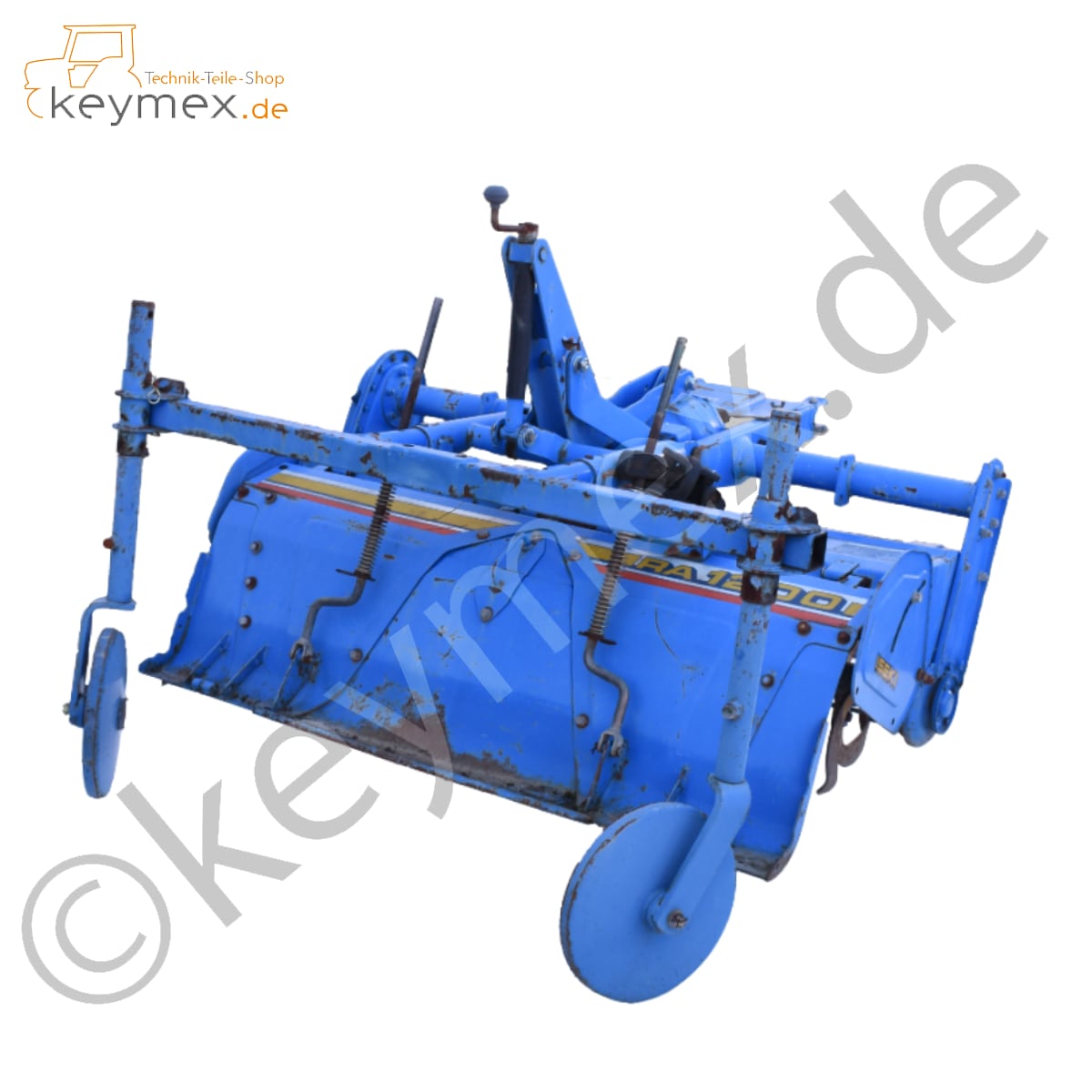 Bodenfräse Iseki RA 1200 gebraucht für diverse Iseki Kleintraktoren der TU- Baureihe mit Japan 2-Punkt-Anbau-image