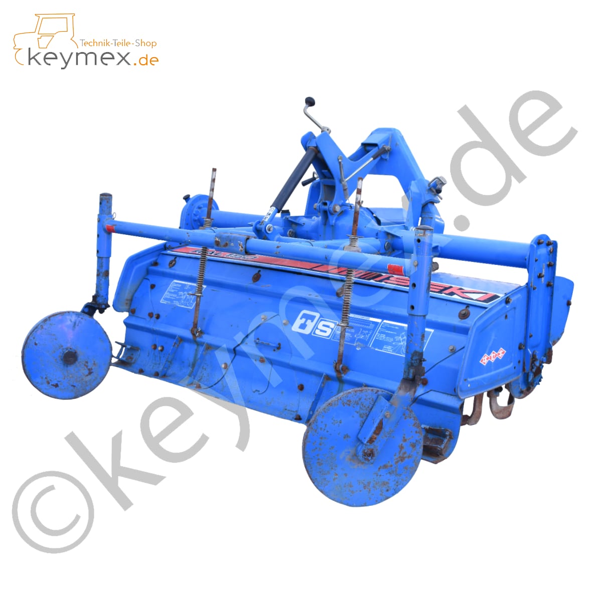 Bodenfräse Iseki RAL 150 gebraucht für Kleintraktoren mit Kat. 1 in 1,50 m Breite-image