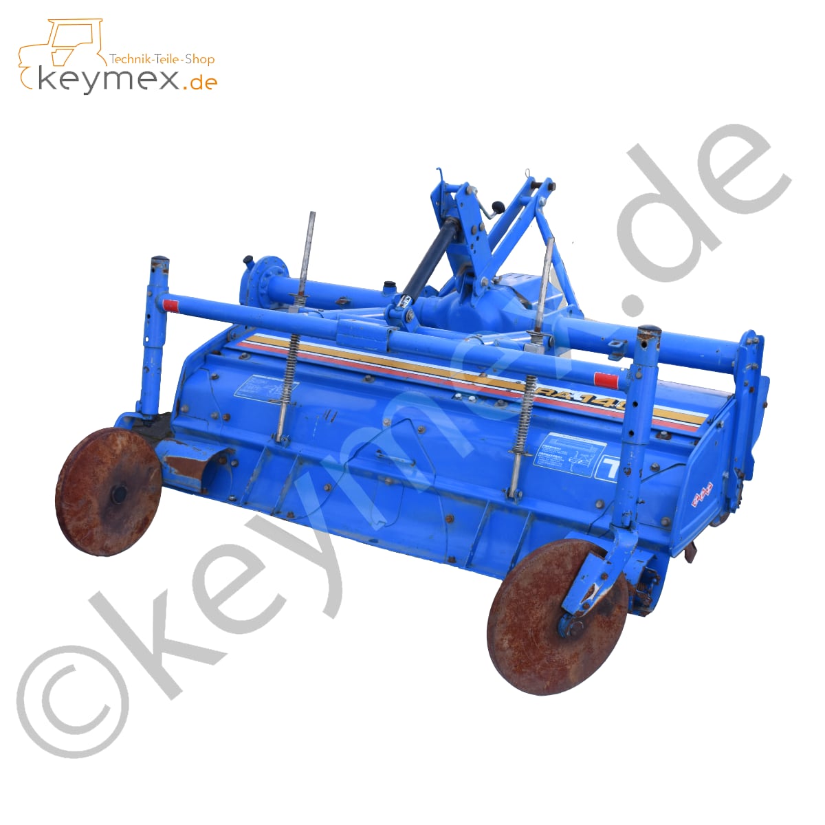 Bodenfräse Iseki RA 140 gebraucht für Kleintraktoren mit Kat. 1 in 1,40 m Breite-image