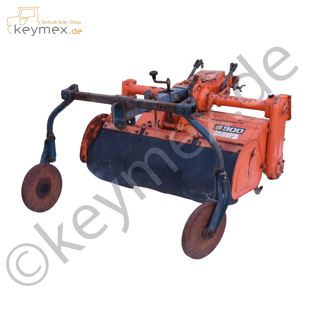 Bodenfräse Kubota S 900 gebraucht für Kubota Kleintraktoren mit Japan-2-Punkt-Anbau in 0,90 m Breite-image