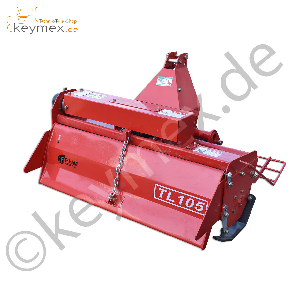 Bodenfräse TL 105 für Kleintraktoren Kat. 1 in 1,05 m Breite linksdrehend-image