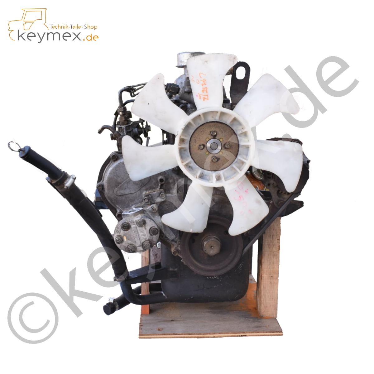 Dieselmotor Iseki Isuzu E3AD1 gebraucht, Stationärmotor-in der jetzigen Ausbaustufe nicht passend für Iseki TA250, TA255, TA263, TA267, TA270, TA275, TA287, TA317-image