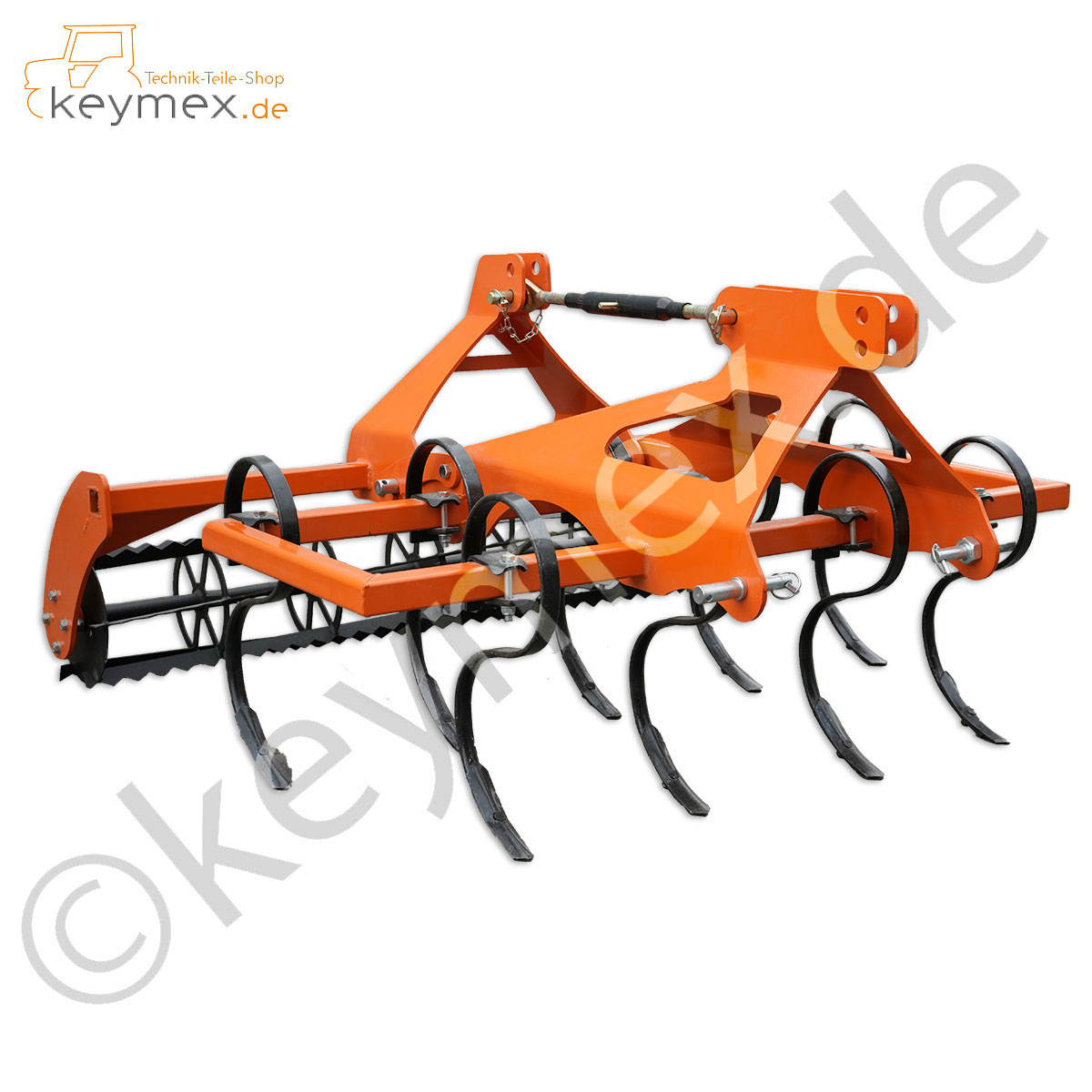 Grubber/Kultivator Keymex KU150W in 1,50 m inkl. Krümelwalze mit 9 Zinken-image