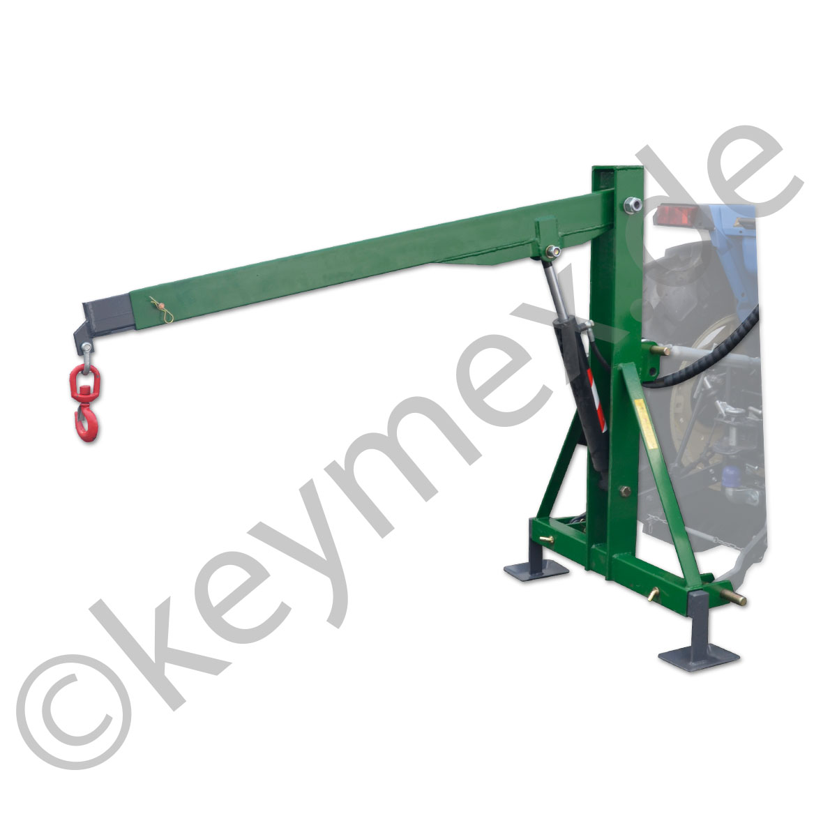 Heckkran Keymex EL500, Heckanbau Kat. 1+2-image