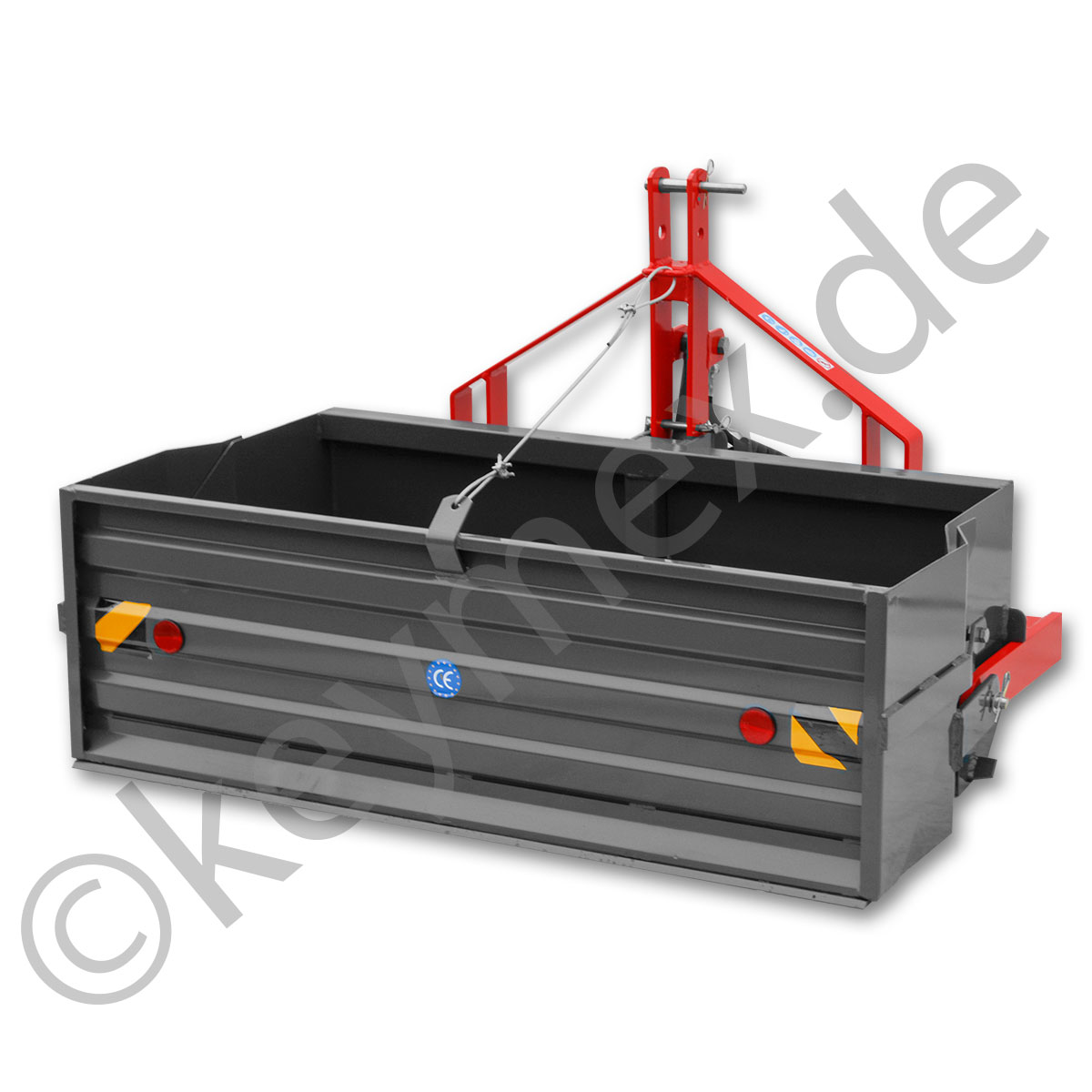 Hecktransportmulde Keymex 1,40 m hydraulisch kippbar bis 350 kg Nutzlast-image