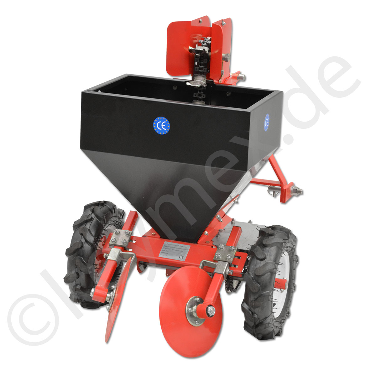 Kartoffellegemaschine PL 100 1-reihig mit 2 Häufelscheiben-image