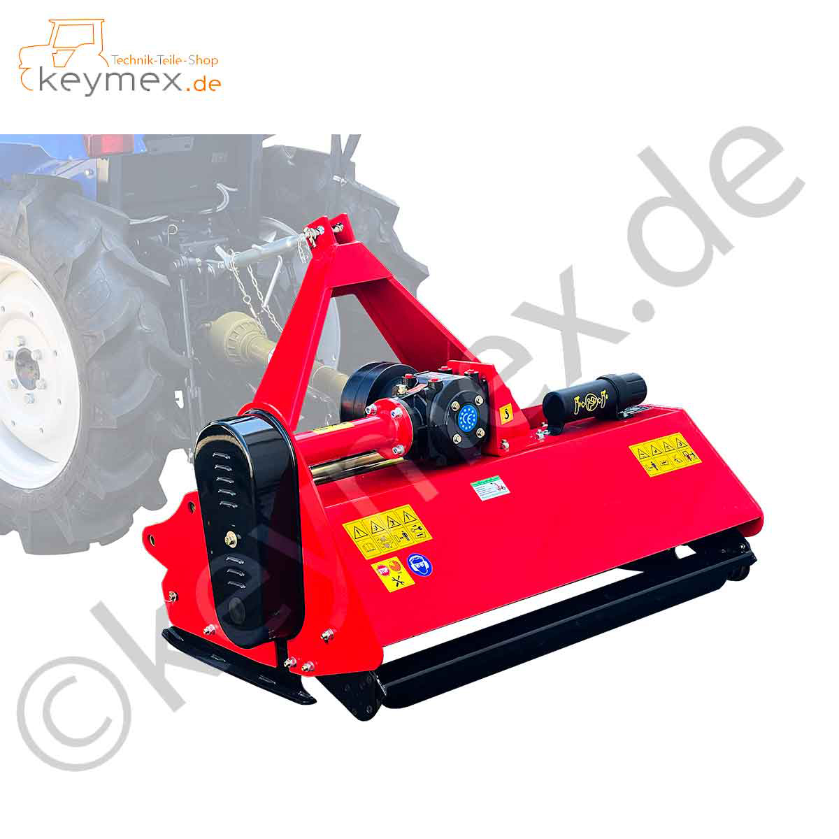 Schlegelmähwerk EFGCH 125 mit hydraulischem Seitverschub und Hammerschlegeln in 1,22 m Arbeitsbreite als schwere Ausführung-image