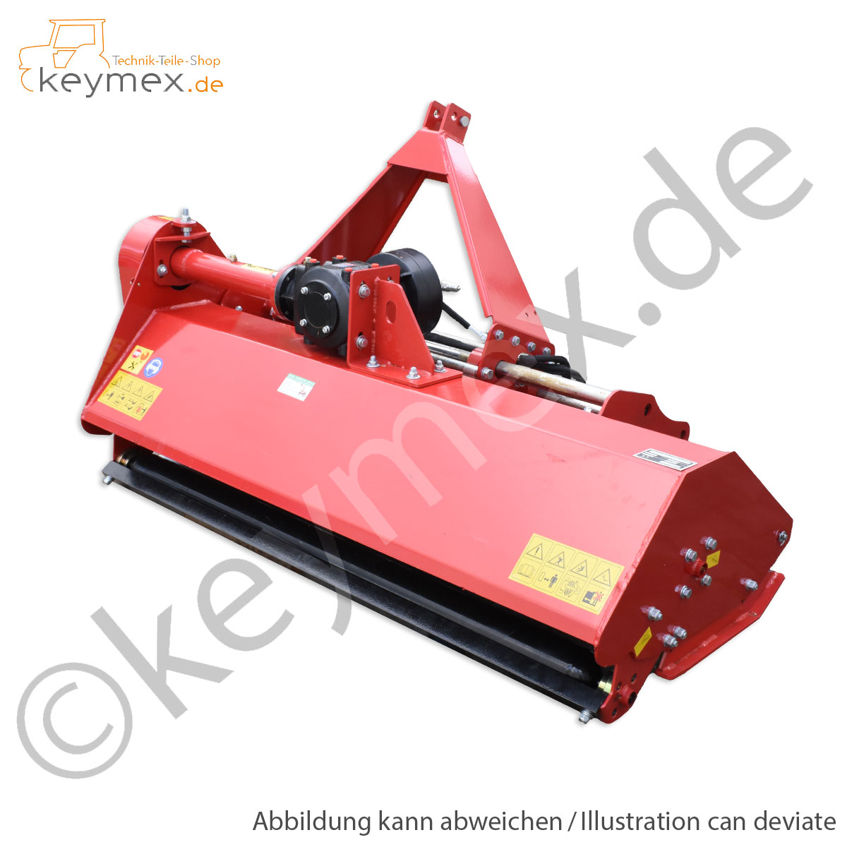 Schlegelmähwerk EFGCH 155 mit hydraulischem Seitverschub und Hammerschlegeln in 1,52 m Arbeitsbreite als schwere Ausführung-image
