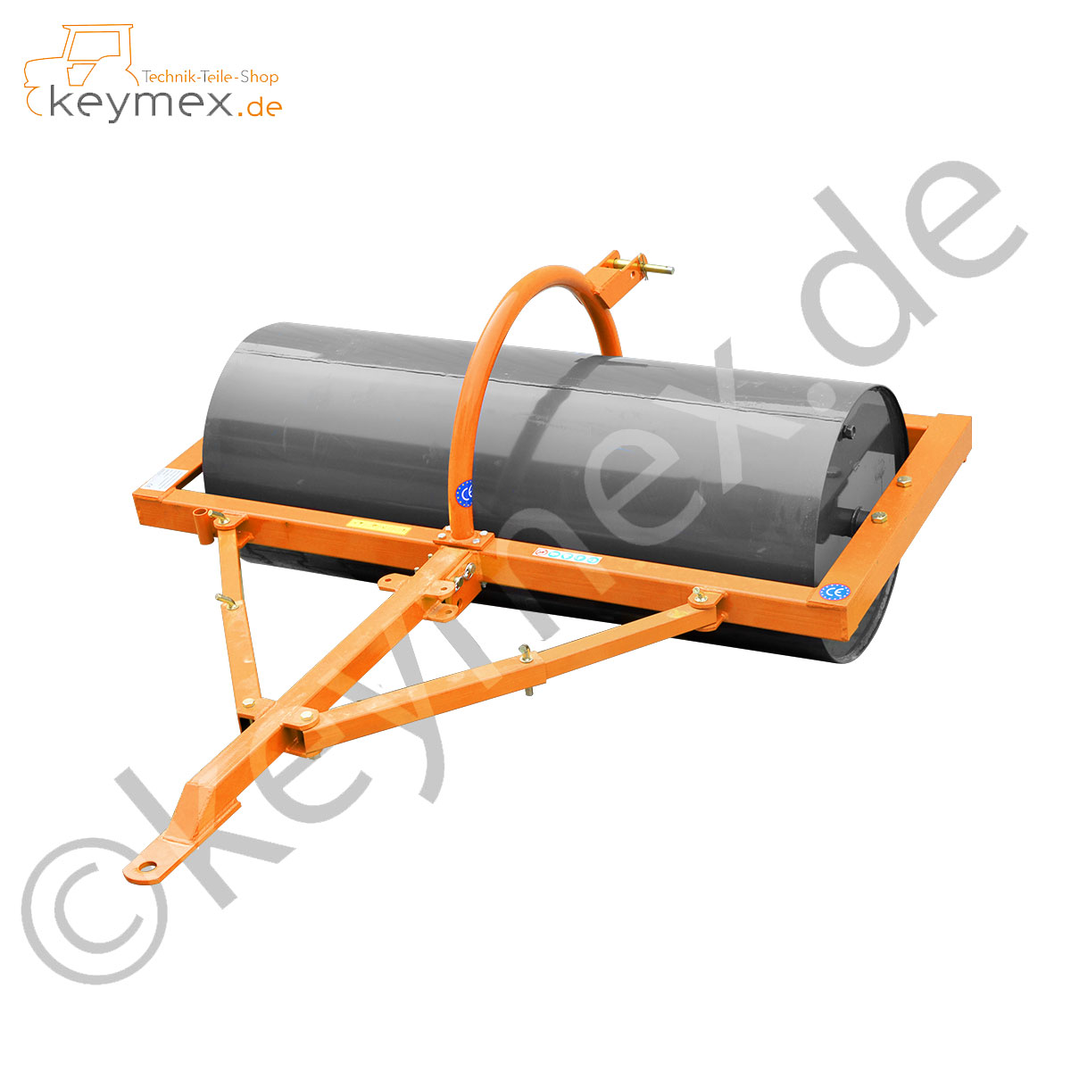 Wiesenwalze Keymex D150 in 1,50 m Arbeitsbreite, Dreipunktaufnahme in der Breite verstellbar (aktuell nur in rot/anthrazit)-image