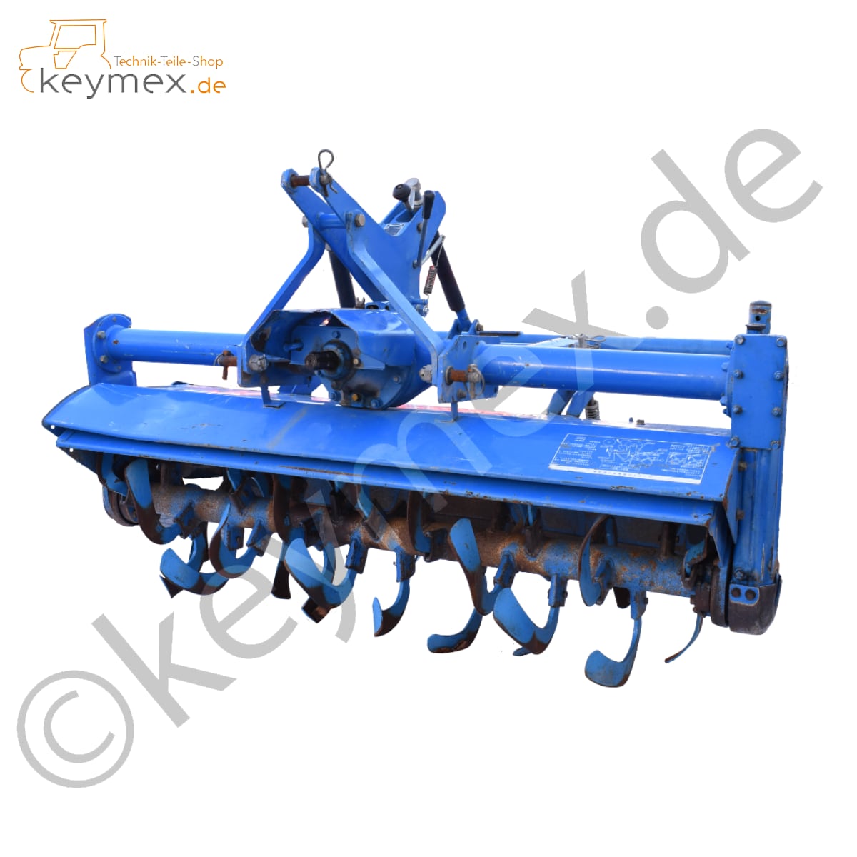 Bodenfräse Iseki RKA140 gebraucht für Kleintraktoren mit Heckanbau Kat. 1 in 1,40 m Breite-image