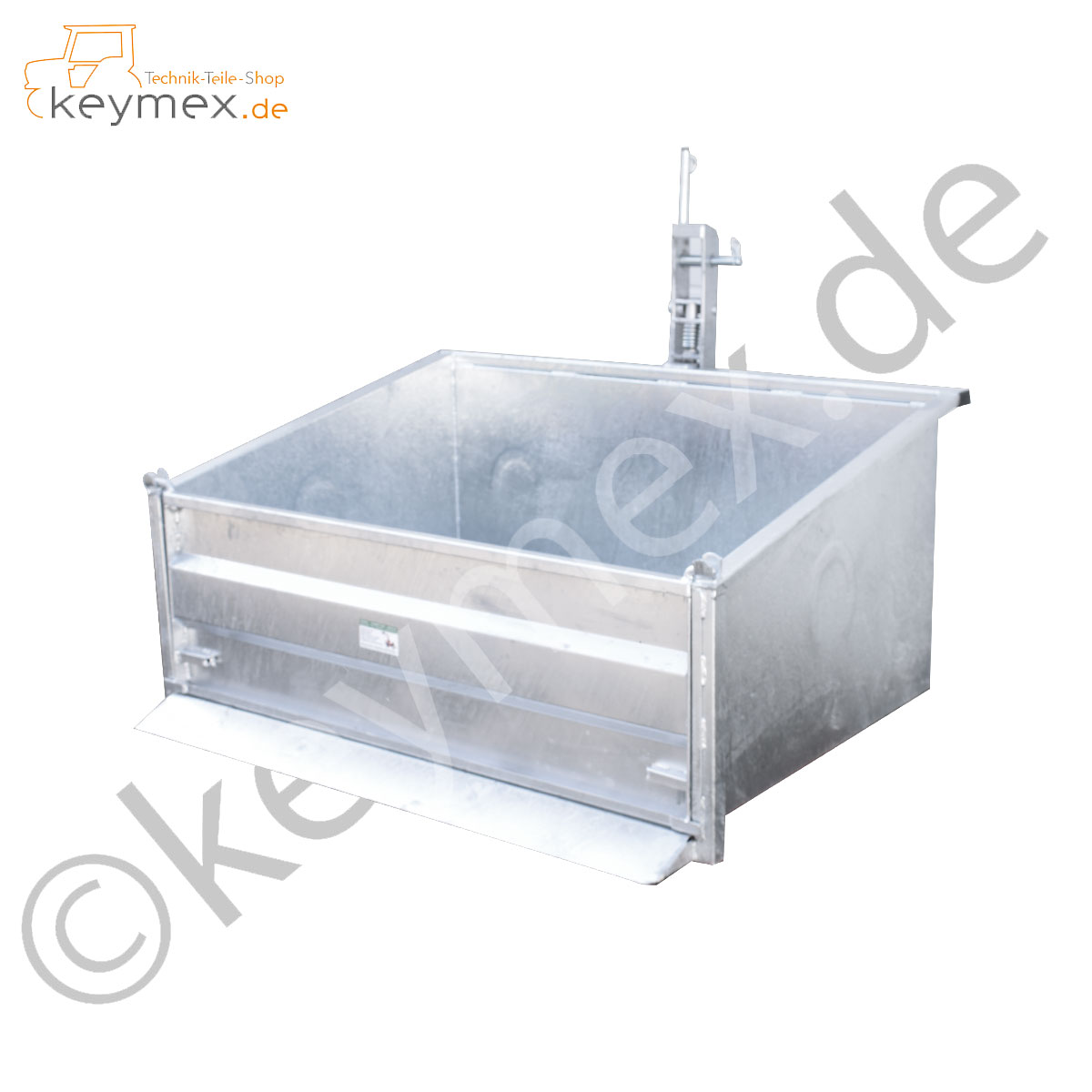 Hecktransportmulde TA-HCS12, 1,20 m mechanisch kippbar bis 500 kg Nutzlast-image